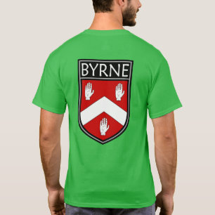 Crête de clan irlandais - Byrne T-Shirt
