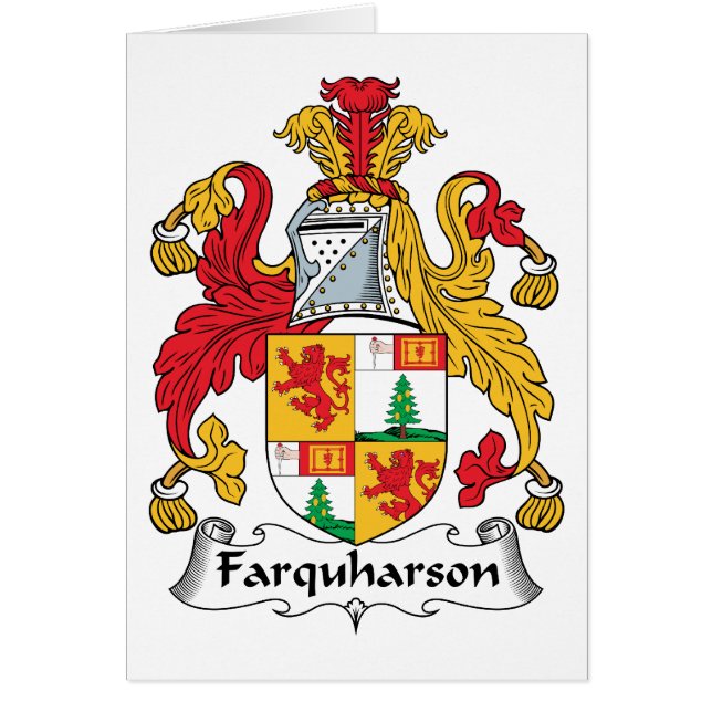 Crête de famille de Farquharson (Devant)