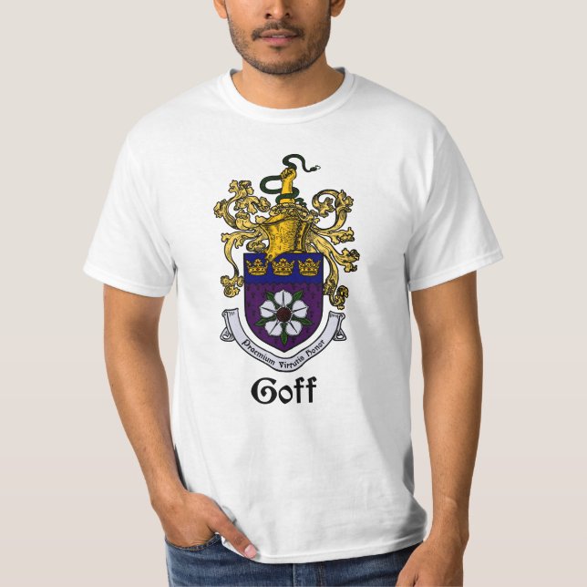 Crête de famille de Goff/manteau de T-shirt de (Devant)