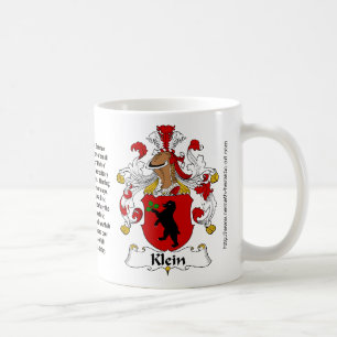Crête de famille de Klein sur une tasse