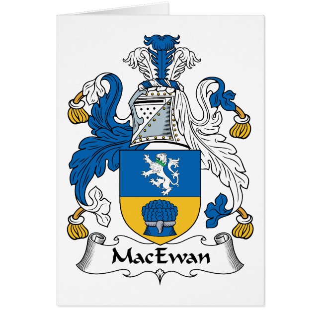 Crête de famille de MacEwan (Devant)