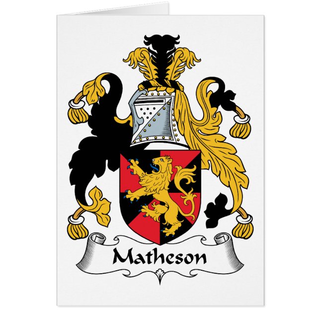 Crête de famille de Matheson (Devant)