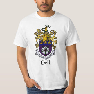 Crête de famille de poupée/manteau de T-shirt de
