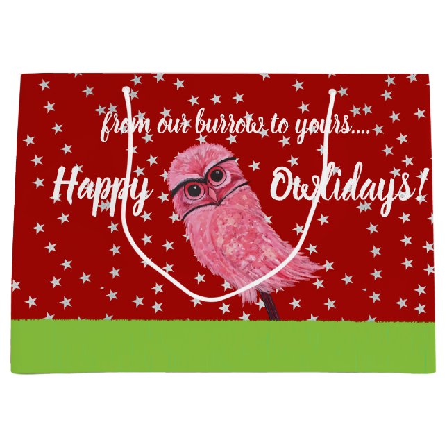 Creuser des sacs de vacances de hibou (Devant)