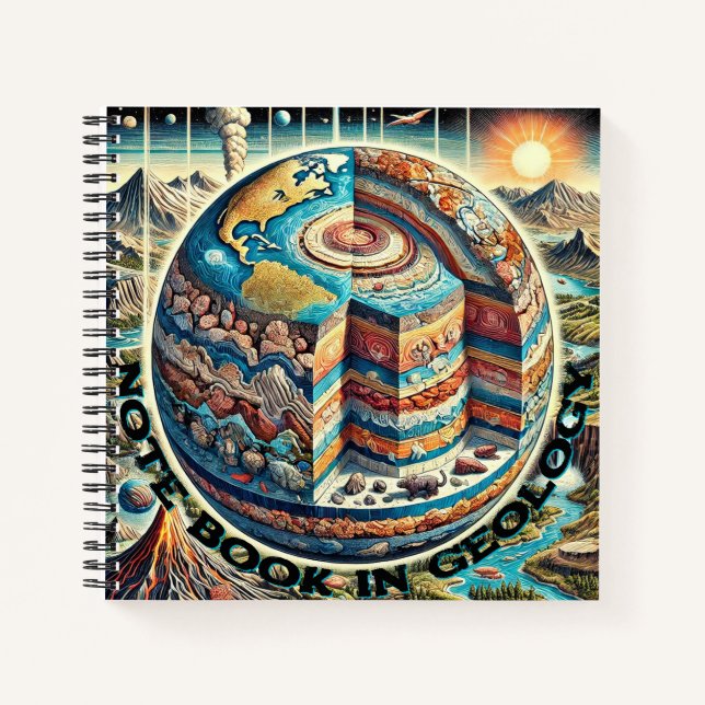 Creuser plus profondément : le Carnet d'un géologu (Devant)