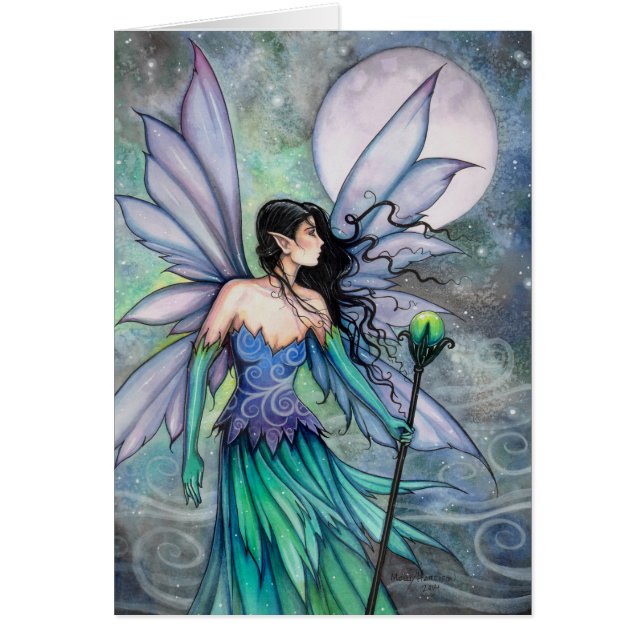 Cri de la fantaisie aquarelle fée Art (Devant)