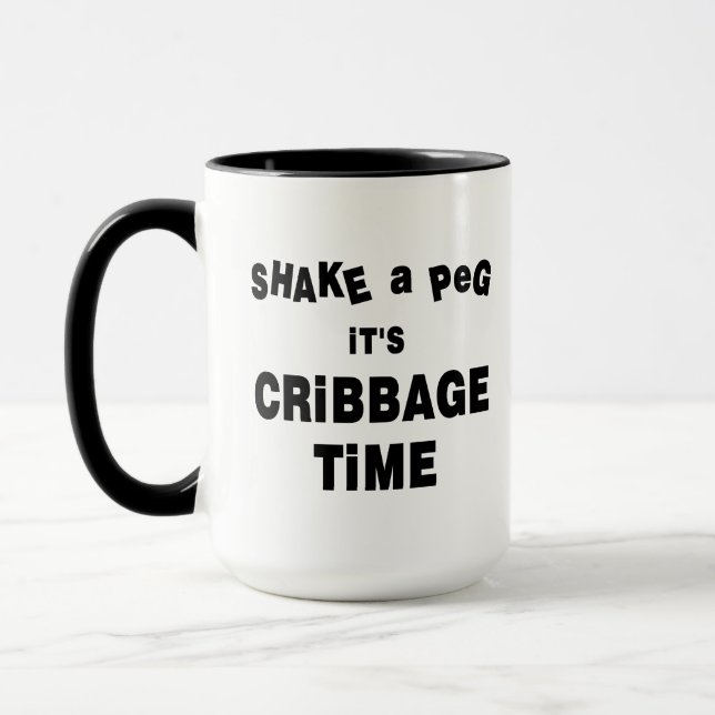 Cribbage Time Mug (Gauche)