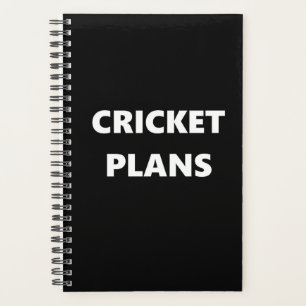Cricket Planner Sports Thème Cricket Plans