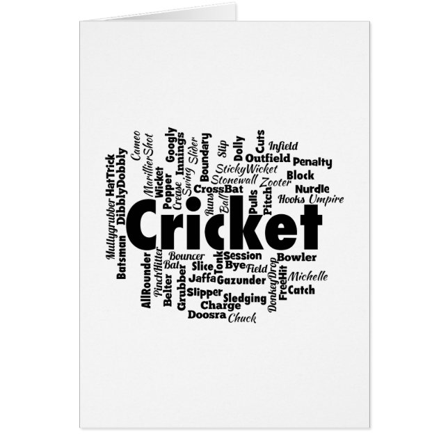 Cricket Word Cloud (Devant)