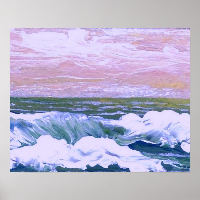 CricketDiane Ocean Poster - Call of the Sea (Devant)