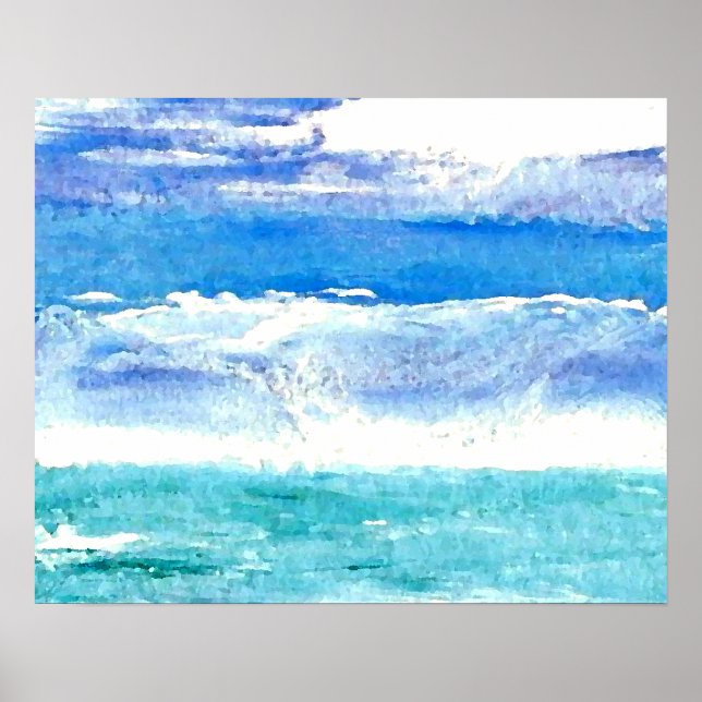 CricketDiane Ocean Poster - Ocean Calypso 2 (Devant)