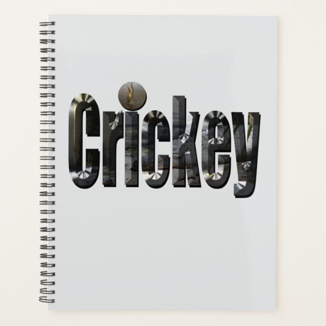 Crickey : mot d'argot australien fait avec des cro (Devant)