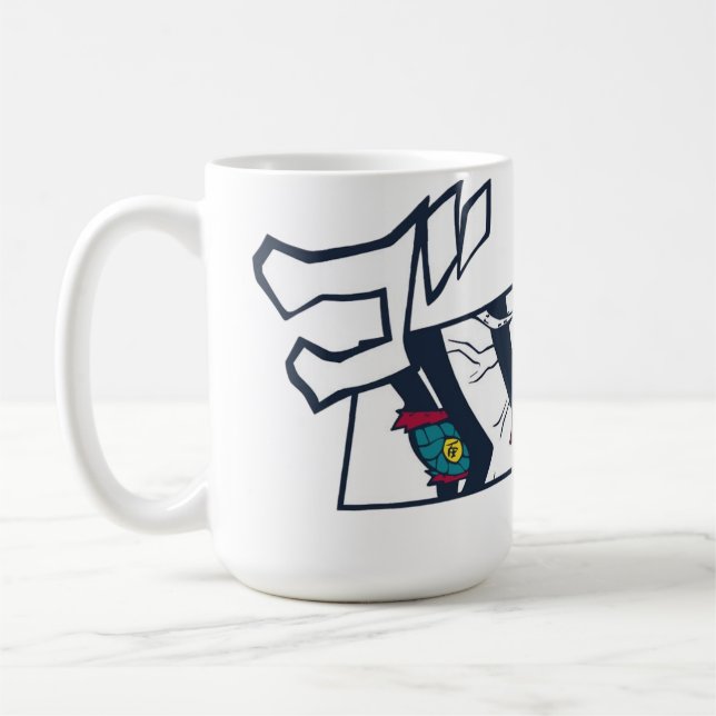 ☕🔥Crimson Fist Café Mug (Gauche)