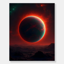 Crimson Planet, Paysage Alien