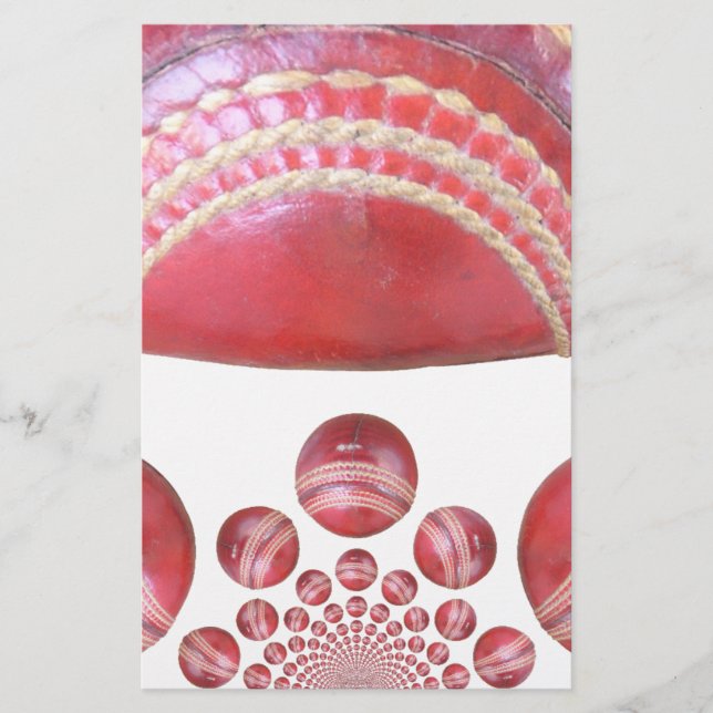 Crimson Spin - Une Belle Balle Rouge De Cricket Ar (Devant)