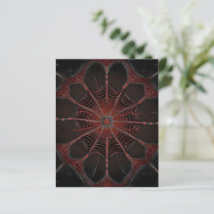Crimson Web : Danse fractale avec l'araignée de Re