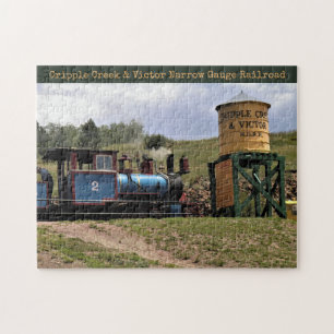 Criple Creek et Victor Narrow Gage Train Puzzle