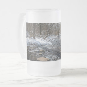 Crique À Sequiota Verre Frosted Bière Mug