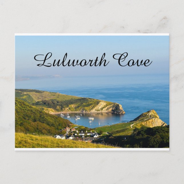Crique de Lulworth - Carte postale britannique (Devant)