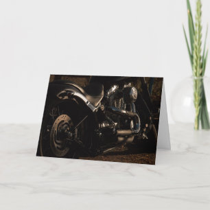 Cris Loud Pipes Motorcycle Carte d'anniversaire