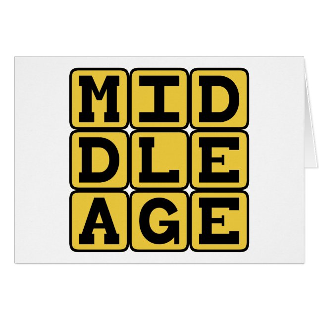 Crise du Moyen Âge et du milieu de la vie (Devant horizontal)