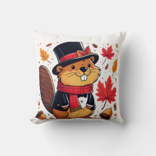 Critère confortable : Coussin de castor adorable p