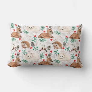Critère de forêt mignonne Coussin Lumbar