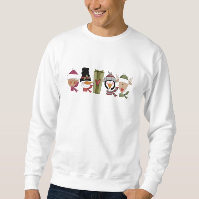 Critère de Noël Sweatshirt (Devant)