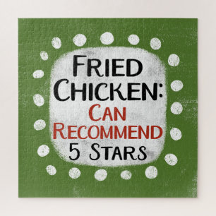 Critique de poulet frit 5 étoiles Jigsaw Puzzle