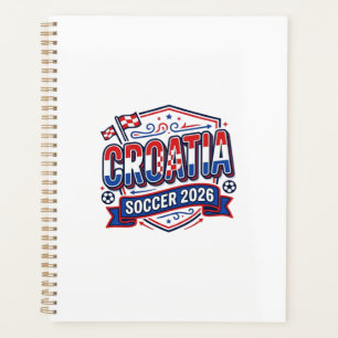 Croatie Football 2026 Football Gras Typographie Pa