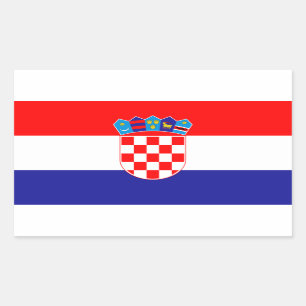 Croatie* Sticker Drapeau /Hrvatska zastava naljepn