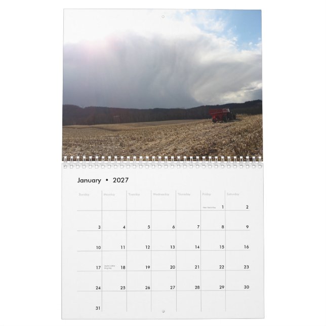 Crochet 2010 la tempête ! Calendrier (Jan 2027)