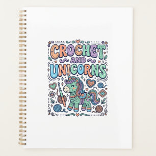 Crochet de licorne et autocollant Kawaii de licorn