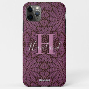 Crochet de vin cerise coque iphone HAMbWG
