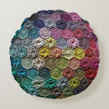 Crochet no2 coussin rond