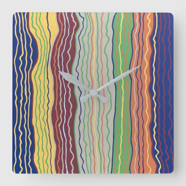 Crochets modernes 3 Horloge murale (Recto)