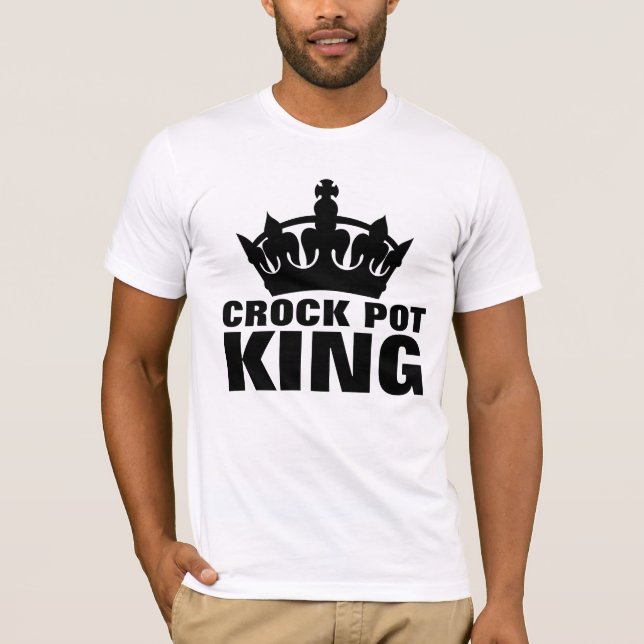CROCK POT KING DAD T-SHIRTS (Devant)