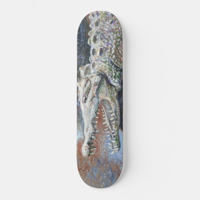 Crocodile américain : Skateboard Deck (Recto)