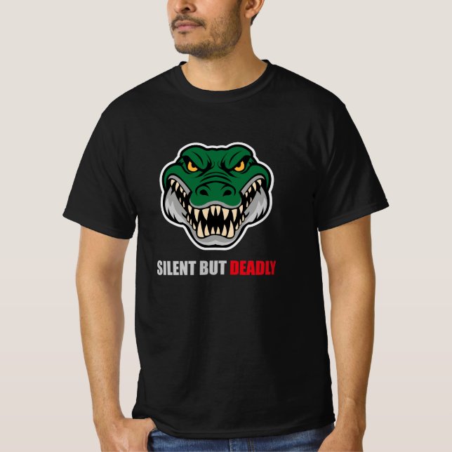 Crocodile Deadly Beast MMA T-Shirt (Devant)