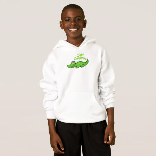 Crocodile joyeux et drôle Souriant-Doux mais Dange