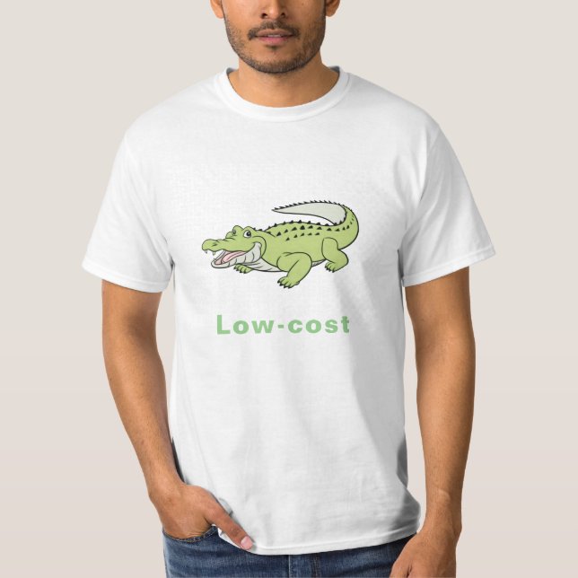 Crocodile low-cost Tshirt  (Devant)