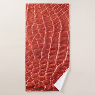 Crocodile texture cuir