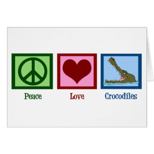 Crocodiles Peace Love