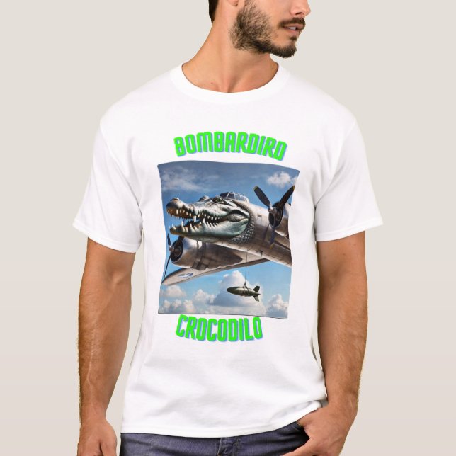 Crocodilo Bombardiro - T-shirt (Devant)