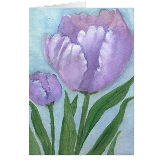 Crocus d'aquarelle (Devant)