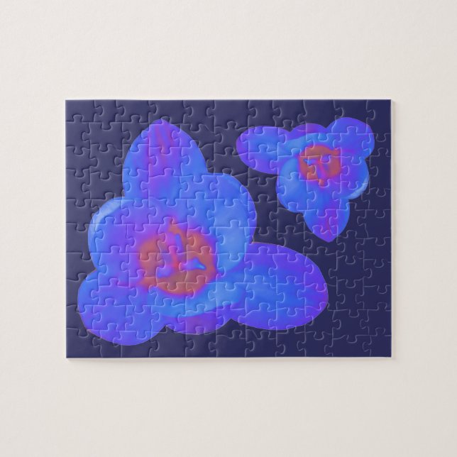 Crocus Flower Puzzle chaud et froid (Horizontal)