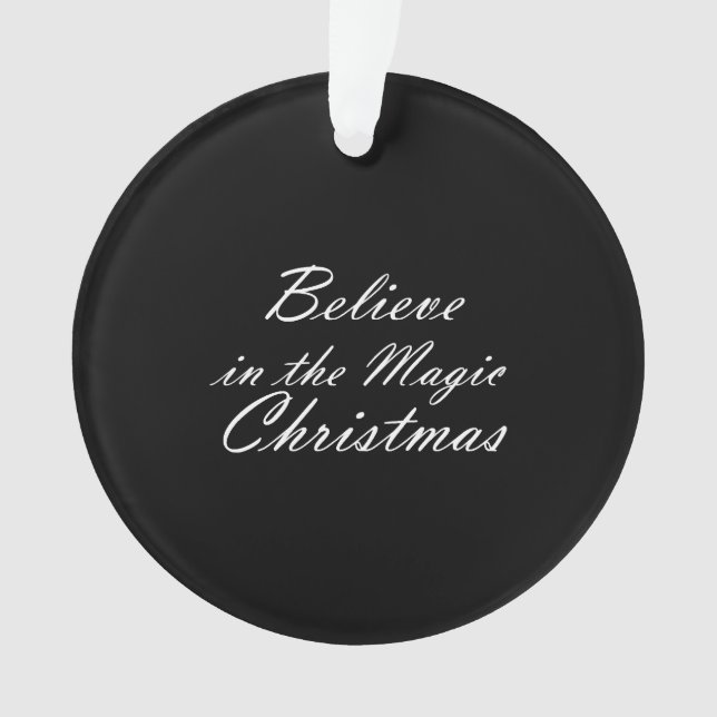 Croire à la magie de Noël (devant)