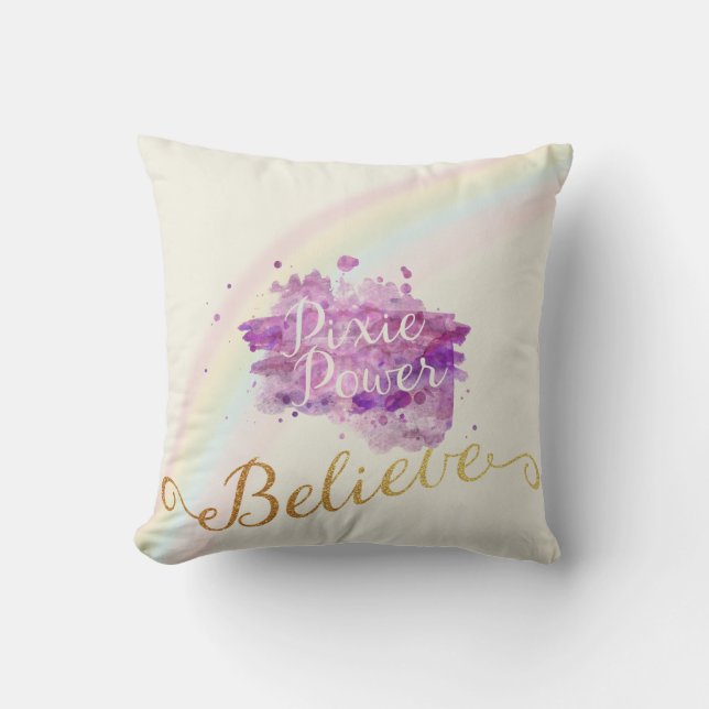 Croire au pouvoir du Coussin Pixies (Recto)