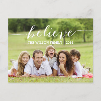 Croire | Carte postale Holiday Photo