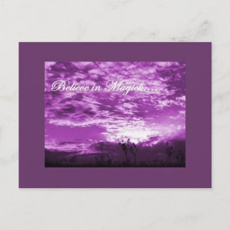 Croire en Magick carte postale